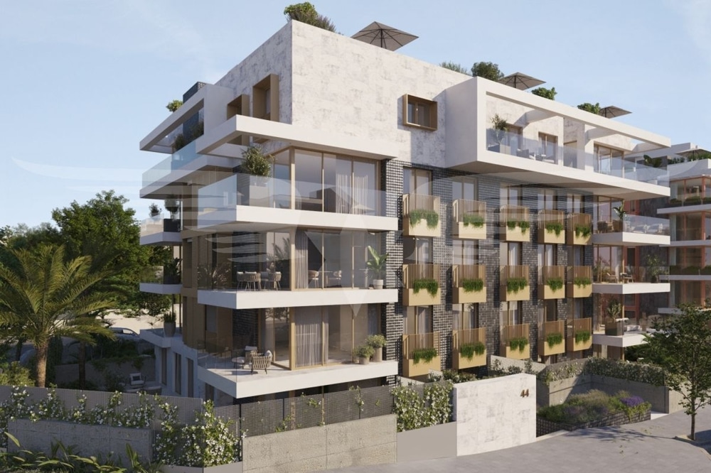 Rendered exterior view